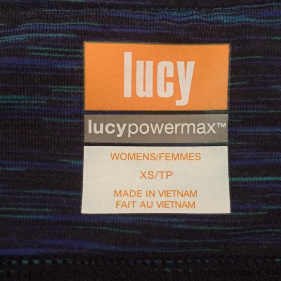 Lucy multi blue color leggings - Picture 2 of 3
